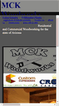 Mobile Screenshot of mckwoodworks.com